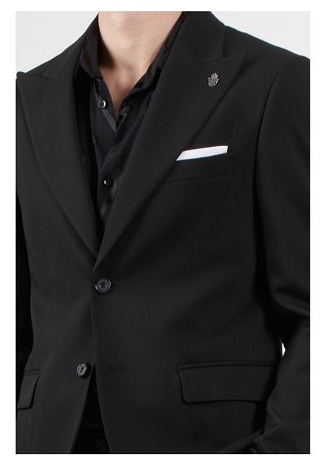 Abito Daniele Alessandrini uomo A001101 Nero classic revers DANIELE ALESSANDRINI | Abito | A001101